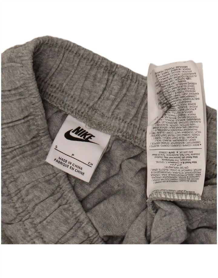 Pantaloni scurți sport Nike pentru bărbați, bumbac, gri mici