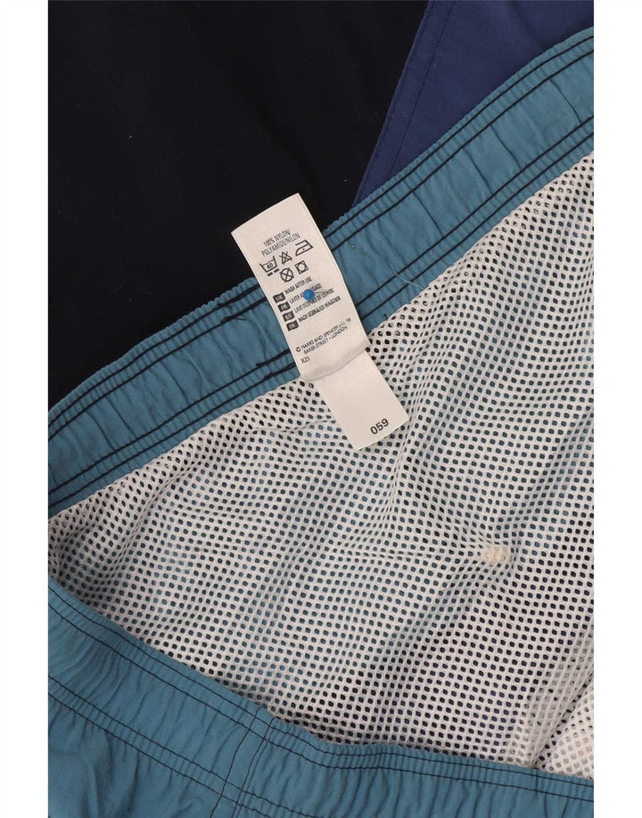 Marks & Spencer Pantaloni scurți de înot St. Michael pentru bărbați, mari, albastru