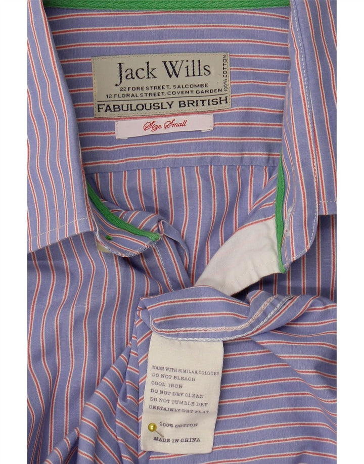 Cămașă formală pentru bărbați Jack Wills, bumbac cu dungi albastre mici