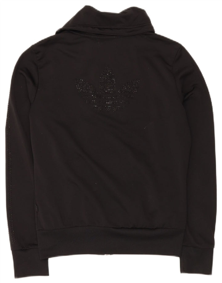 Jachetă de trening pentru femei ADIDAS EU 38 Poliester mediu negru