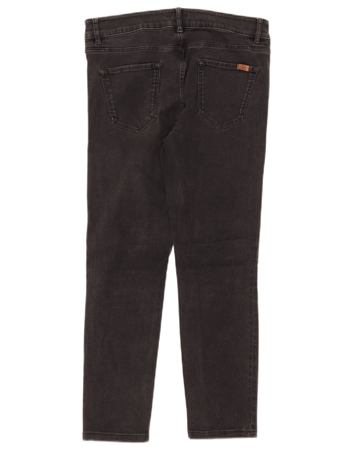 Blugi Massimo Dutti pentru femei Crop Slim W29 L24 Negri
