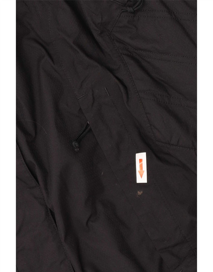 Jachetă Windbreaker pentru femei cu glugă The North Face UK 14 Medium Black Nylon