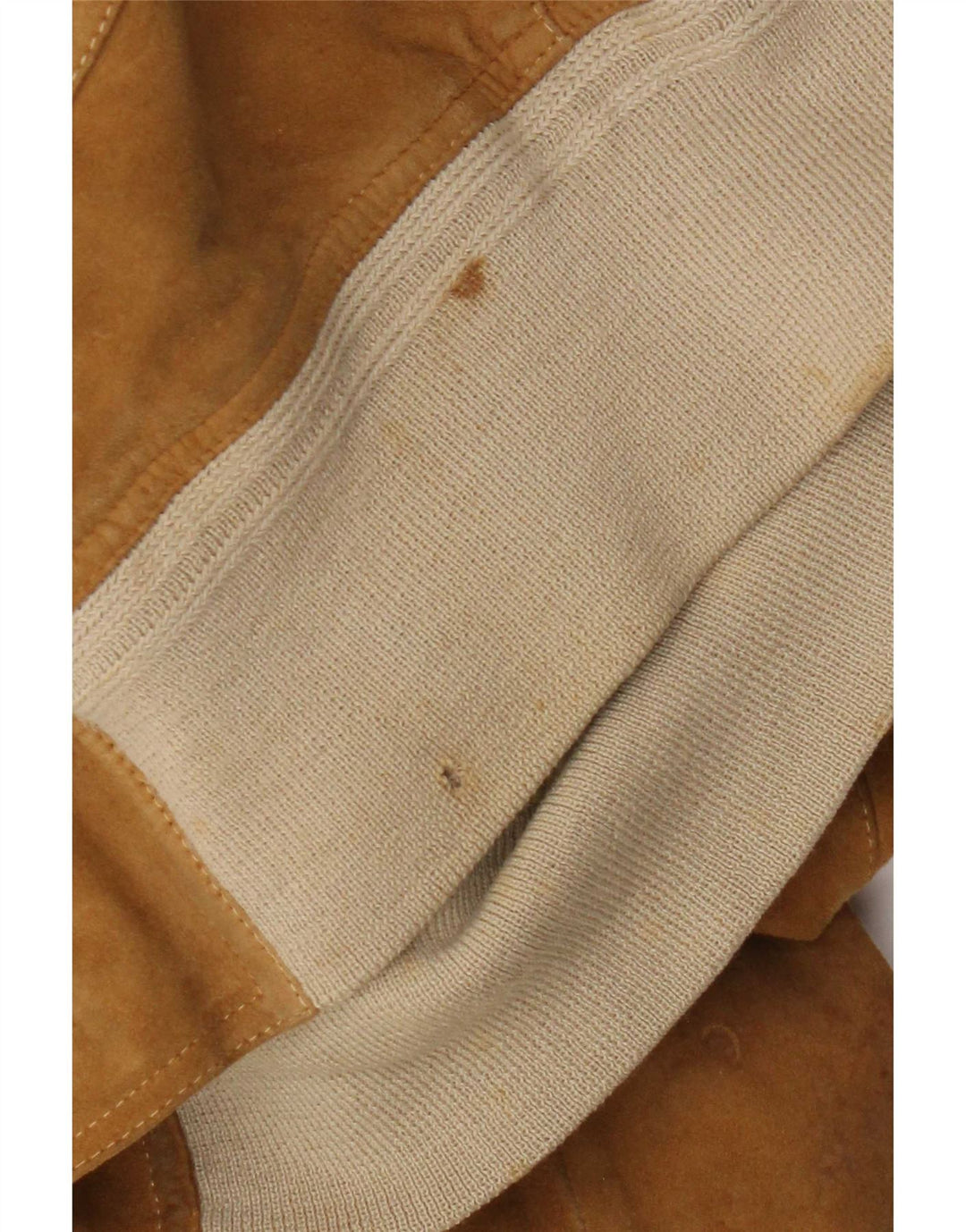 Bomber vintage pentru bărbați din piele intoarsa IT 52 XL din piele bej