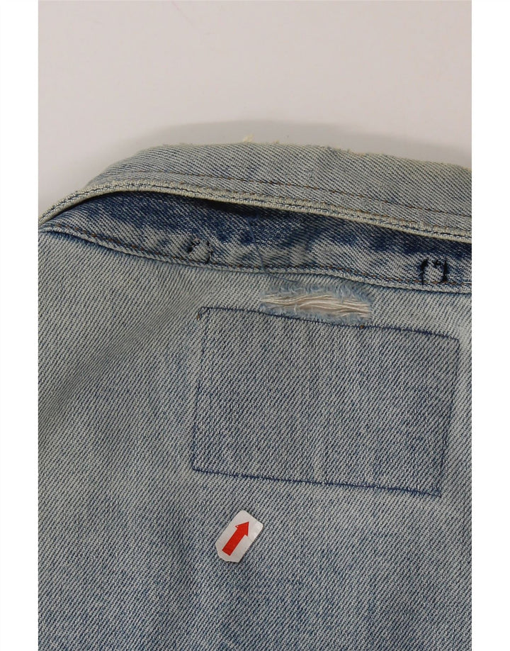 Jachetă de blugi supradimensionată pentru femei JEP'S UK 10 Bumbac albastru mic