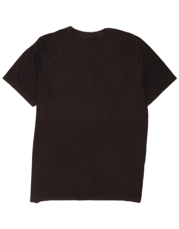 Tricou grafic Nike pentru bărbați Top mare din bumbac negru