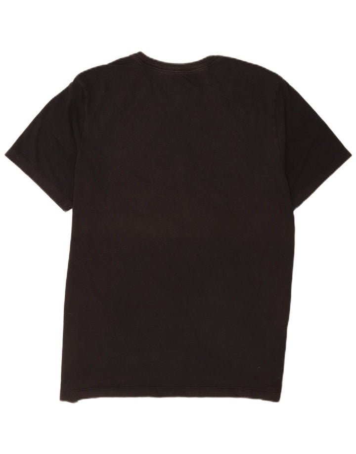 Tricou grafic Nike pentru bărbați Top mare din bumbac negru