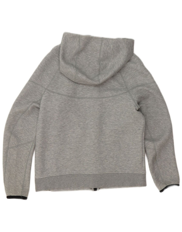 Pulover Nike pentru băieți, cu fermoar, 13-14 ani, XL, bumbac cu pete gri