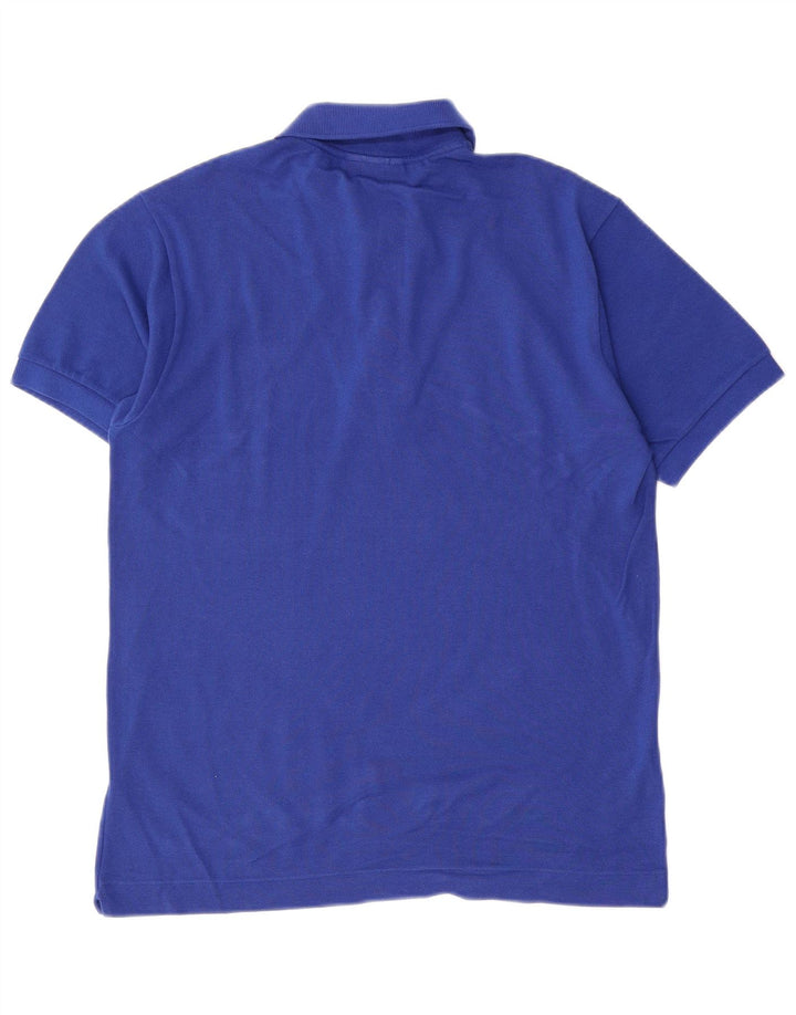 Tricou polo Lacoste Classic Fit pentru bărbați, mărimea 3, albastru mic