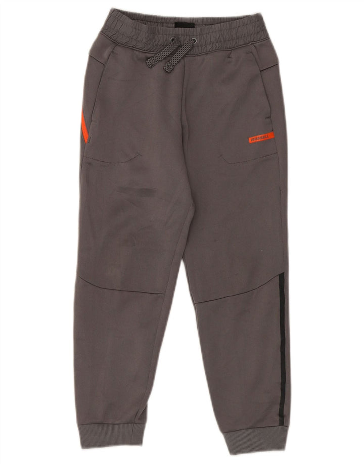 Pantaloni de trening Russell Athletic pentru baieti Pantaloni de jogging 7-8 ani Gri mediu