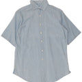 Cămașă supradimensionată cu mânecă scurtă pentru femei Ralph Lauren US 4 Small Blue Bumbac