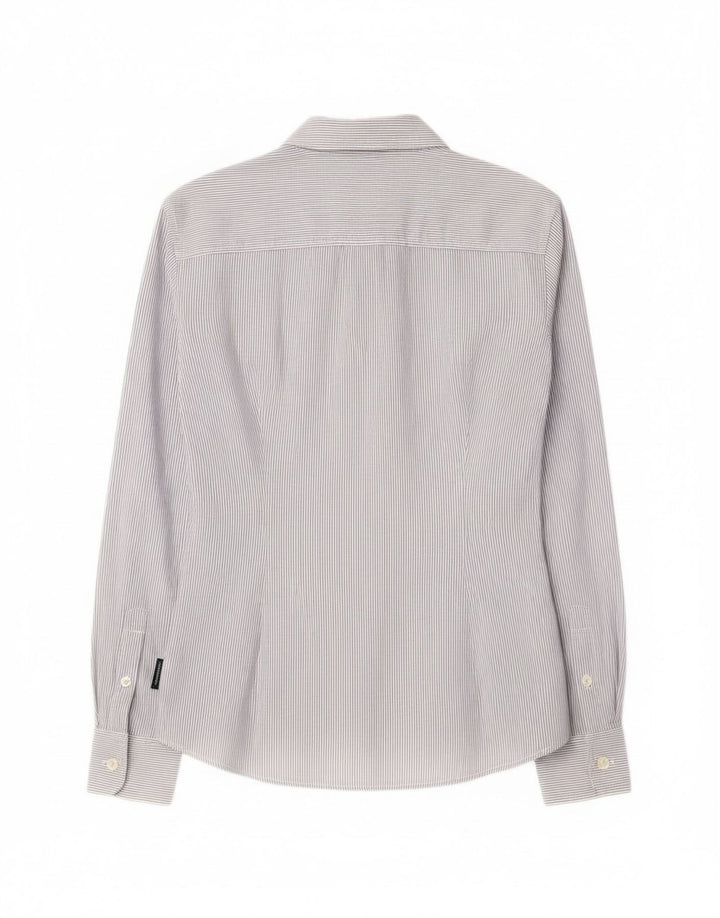 Cămașă North Sails pentru femei UK 10 Small Blue Pinstripe Cotton