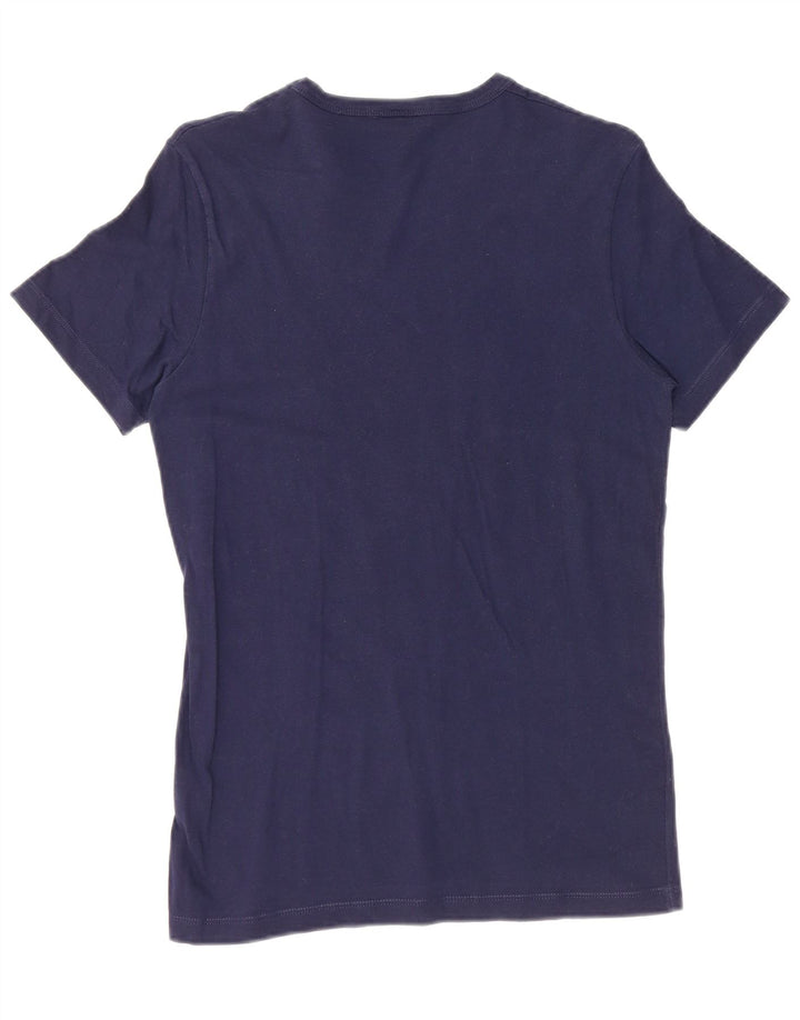 Tricou grafic BENETTON Peanuts pentru femei Top UK 10 mic Bumbac bleumarin