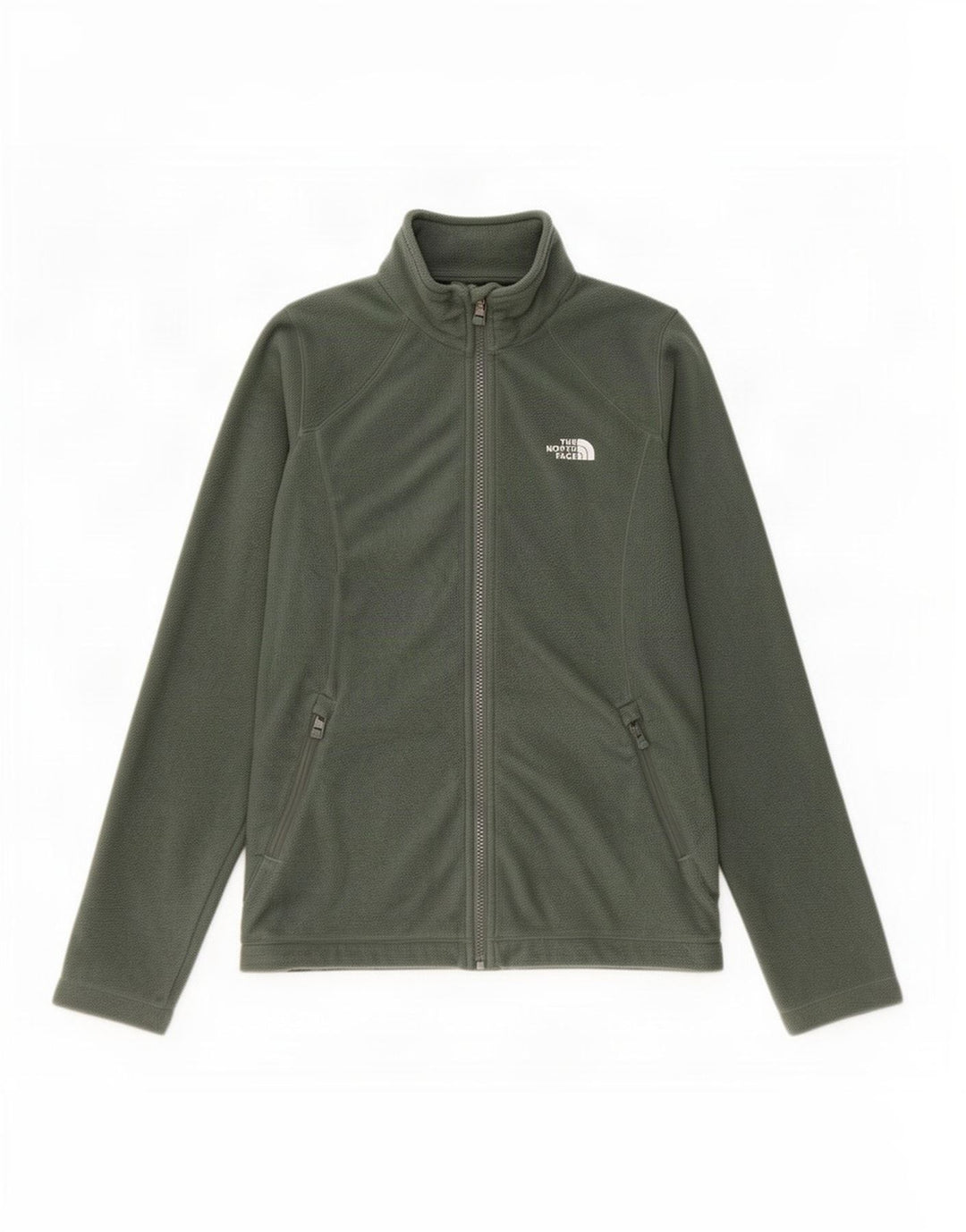 Jachetă The North Face pentru femei Liner Fleece UK 14 Medium Green Poliester