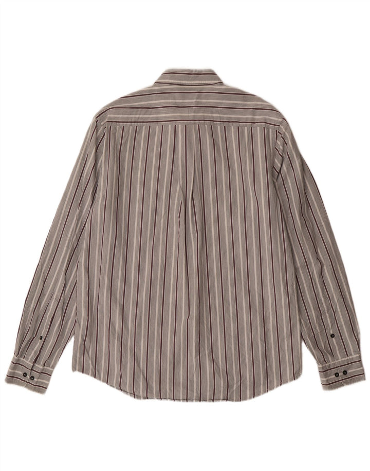 Cămașă Murphy & Nye pentru bărbați, cu tăiere obișnuită, XL, cu dungi gri