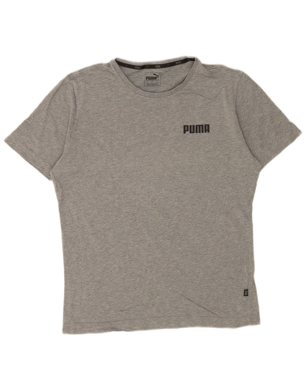 Tricou pentru bărbați Puma Top mic, gri bumbac