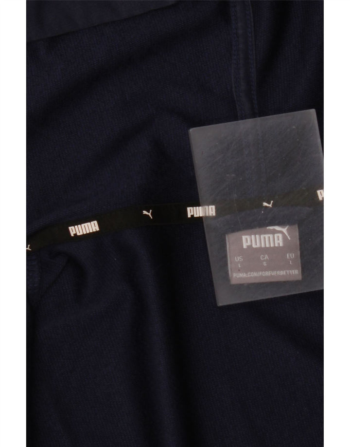 Pulover PUMA pentru bărbați, cu fermoar, din bumbac multicolor