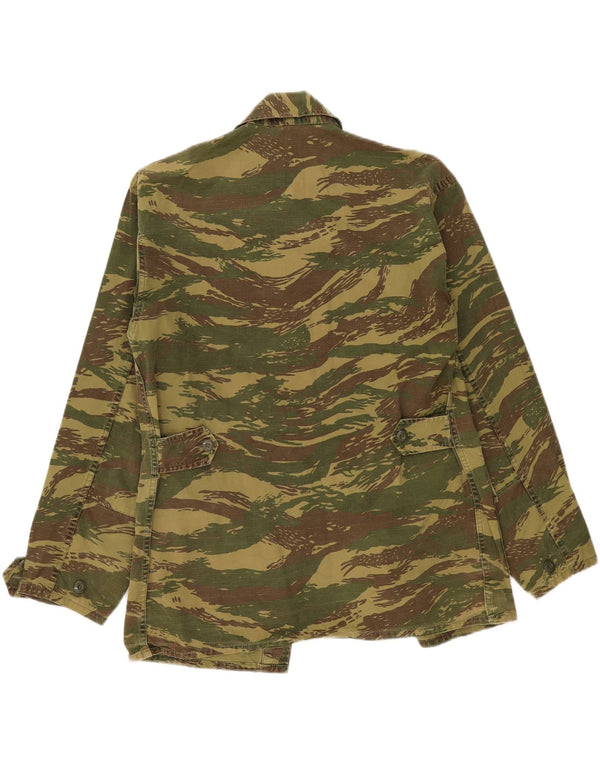 Jachetă vintage pentru bărbați, UK 38, camuflaj mediu kaki