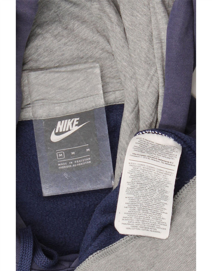 Pulover Nike Grafic pentru bărbați, bumbac, albastru, mediu