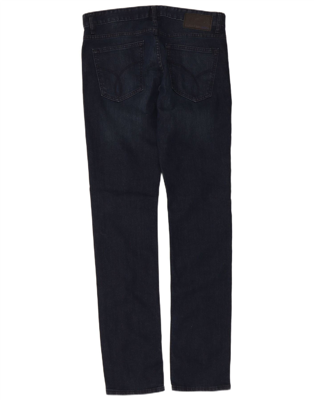 Blugi slim pentru femei Calvin Klein W32 L34 bumbac bleumarin