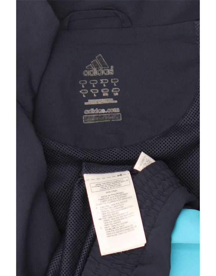 Jachetă de top pentru trening Climalite pentru bărbați Adidas, mare, albastru bleumarin