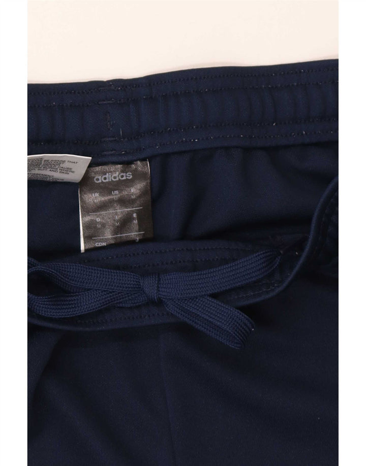 Pantaloni de trening Adidas pentru bărbați, poliester mediu albastru bleumarin