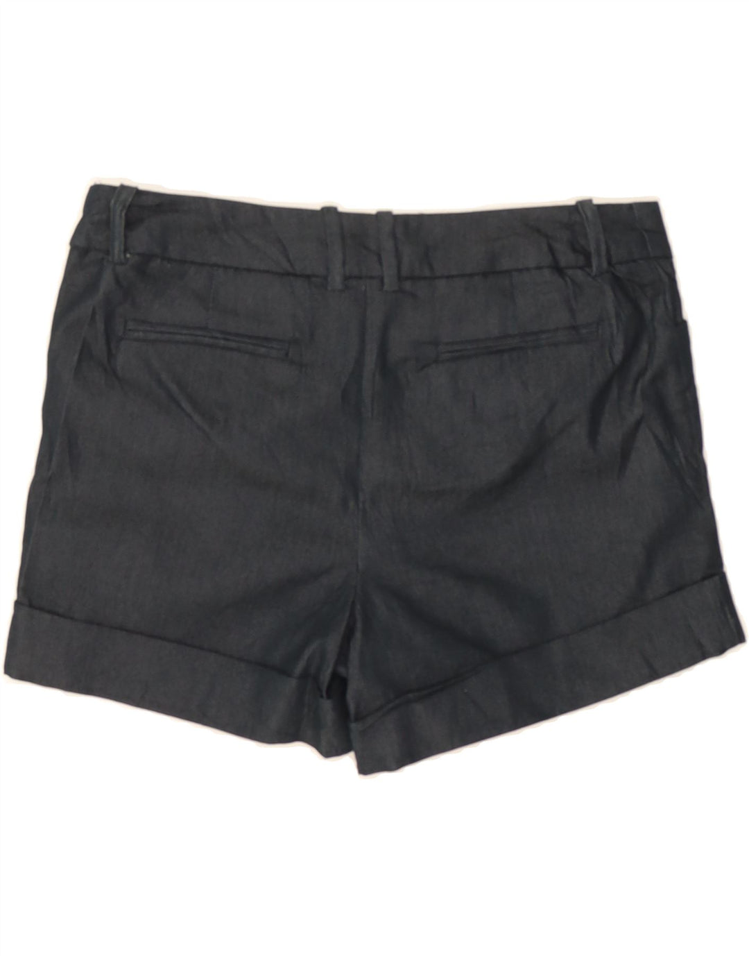MOSSIMO Womens Stretch Casual Shorts US 4 Small W30  Navy Blue Cotton Vintage Mossimo and Second-Hand Mossimo from Messina Hembry 