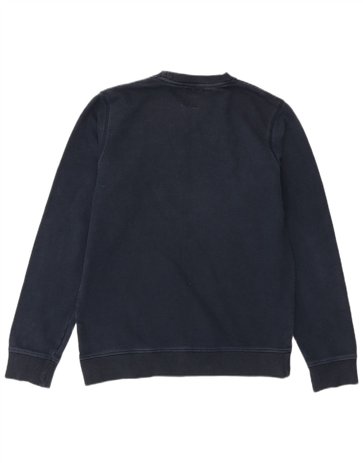 DICKIES Hanorac grafic pentru bărbați Pulover mediu din bumbac bleumarin