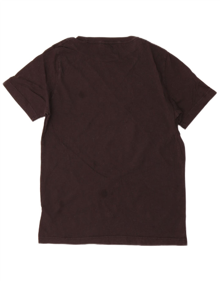 Tricou grafic Puma pentru bărbați Top mic, negru, bumbac