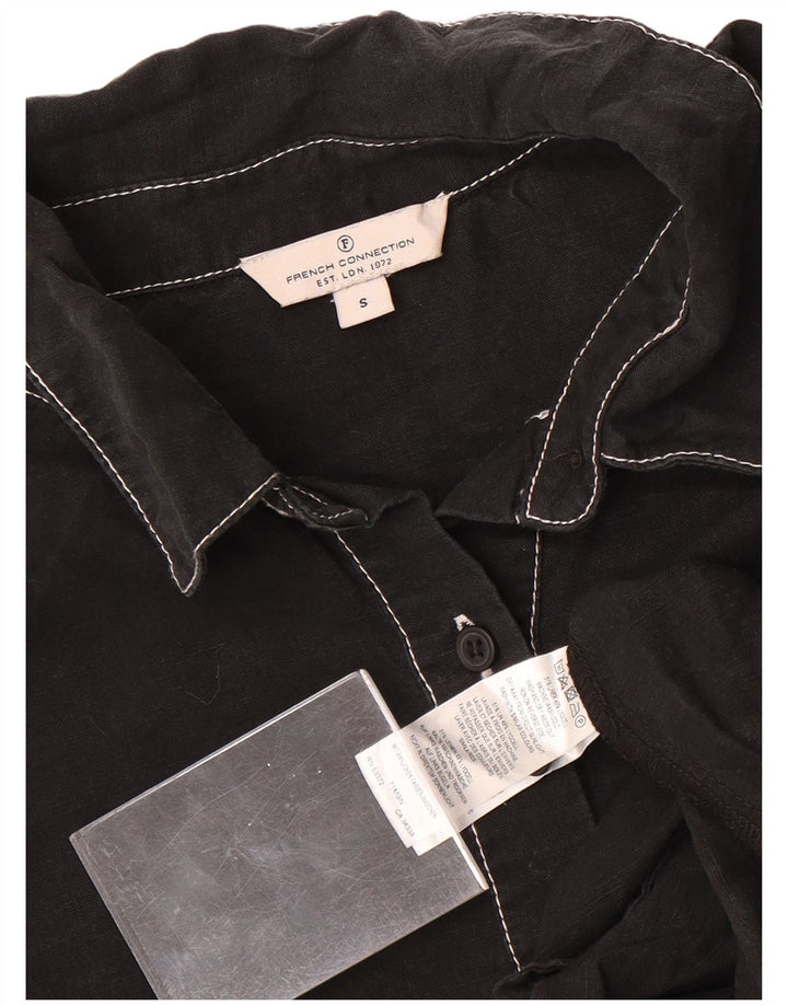 French Connection Rochie oversize pentru femei UK 10 Small Black