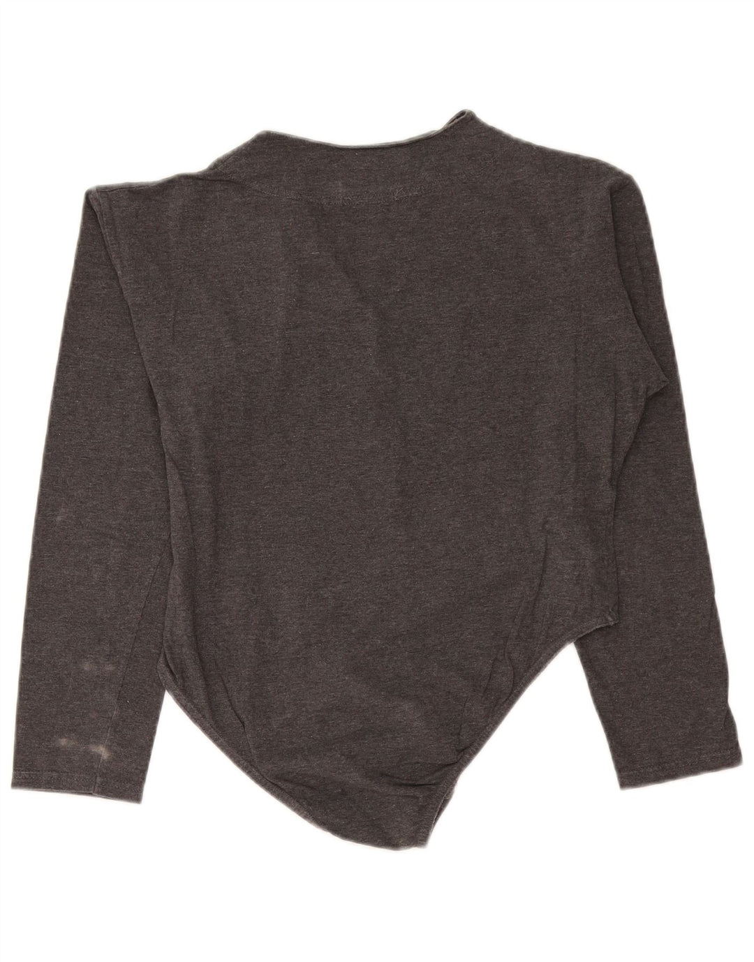 Body vintage pentru femei UK 12 bumbac gri mediu