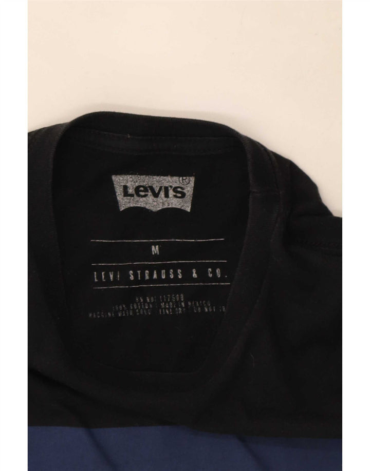Tricou grafic pentru bărbați Levi's Top Mediu Negru