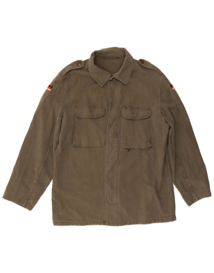 Jachetă militară vintage pentru bărbați UK 40 Large Green Army