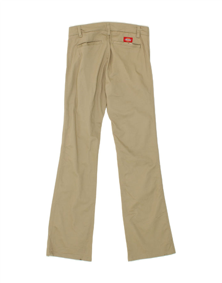 DICKIES Womens Bootcut Casual Trousers US 5 Medium W30 L32  Beige Cotton Vintage Dickies and Second-Hand Dickies from Messina Hembry 