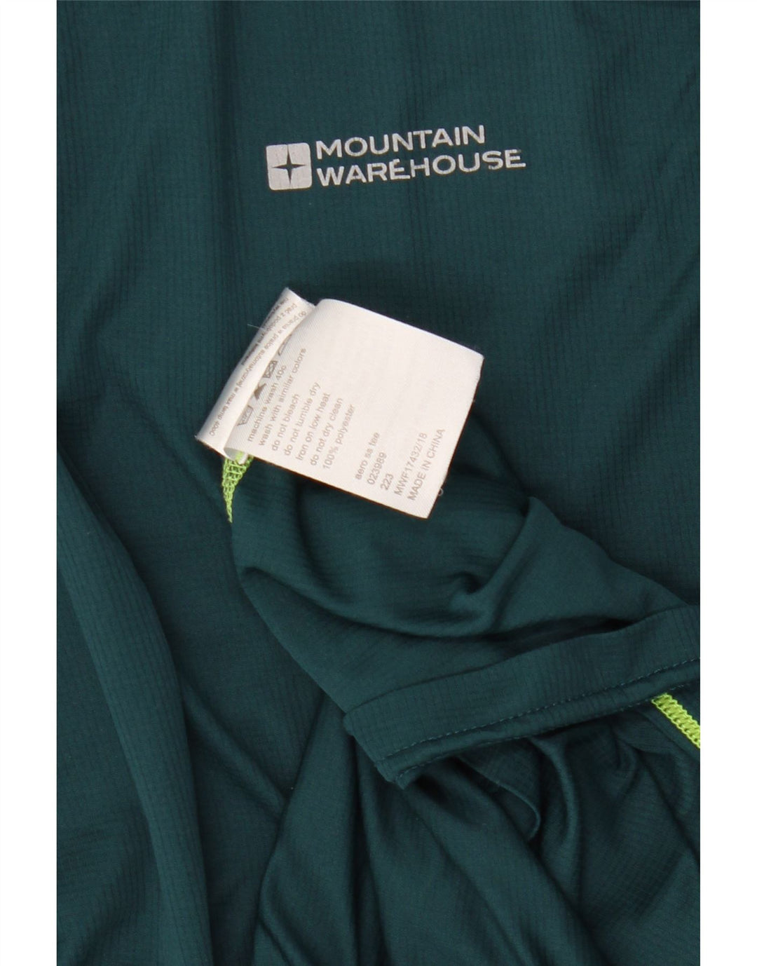 Tricou pentru bărbați Mountain Warehouse Top mare poliester verde