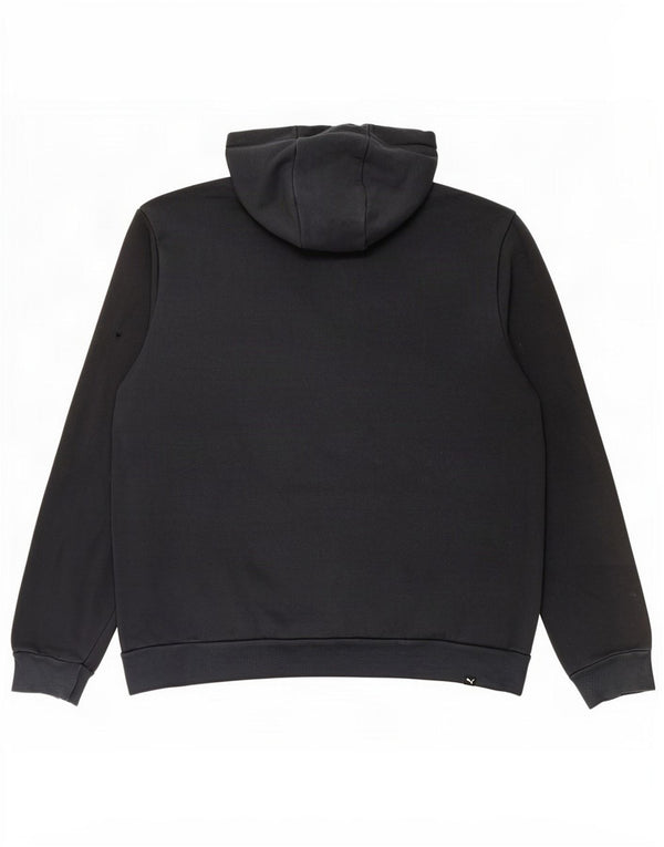 Puma Graphic Hoodie Jumper XL bumbac negru pentru bărbați