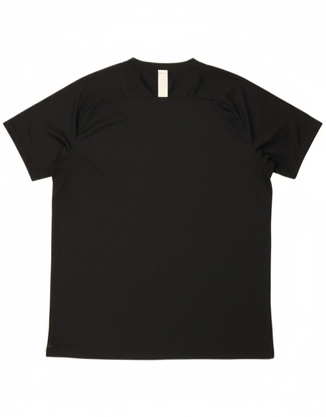NIKE Mens Dri Fit T-Shirt Top 2XL Black Colourblock Polyester