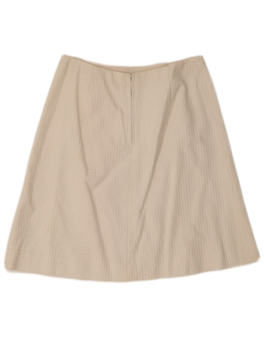 Fustă A-Line pentru femei Vintage IT 46 Large W28 White