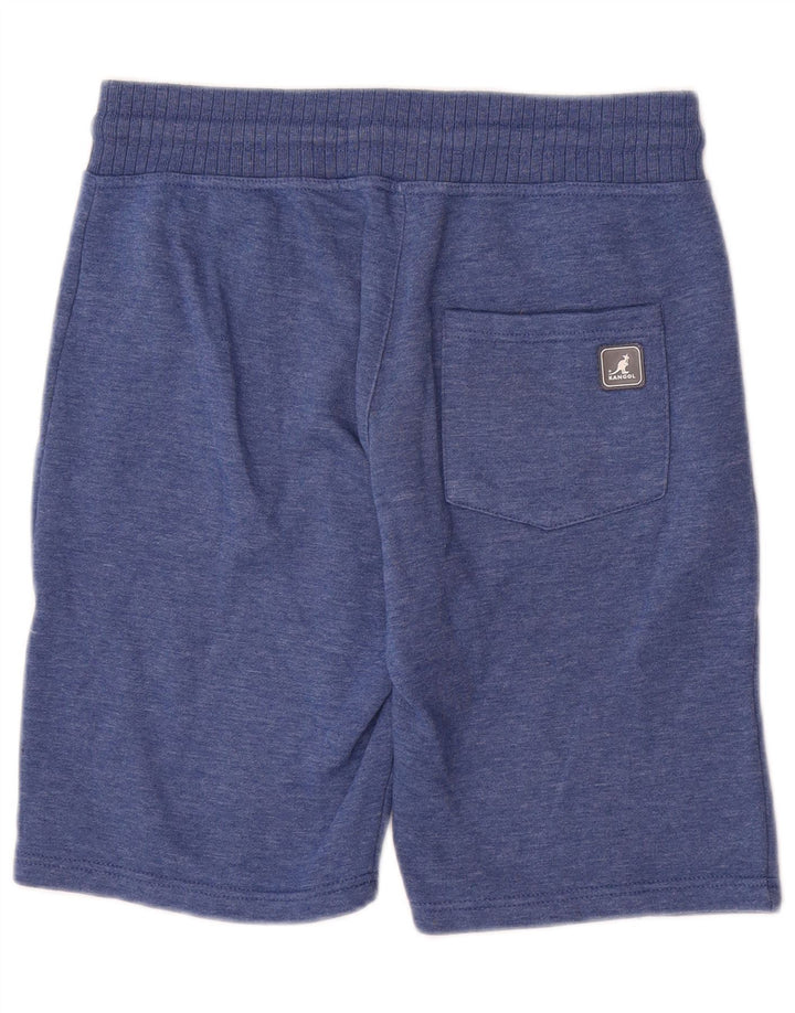 KANGOL Mens Sport Shorts Medium  Navy Blue Polyester
