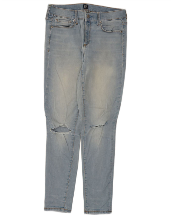 Blugi skinny obișnuiți pentru femei Gap L28 L28 Bumbac albastru