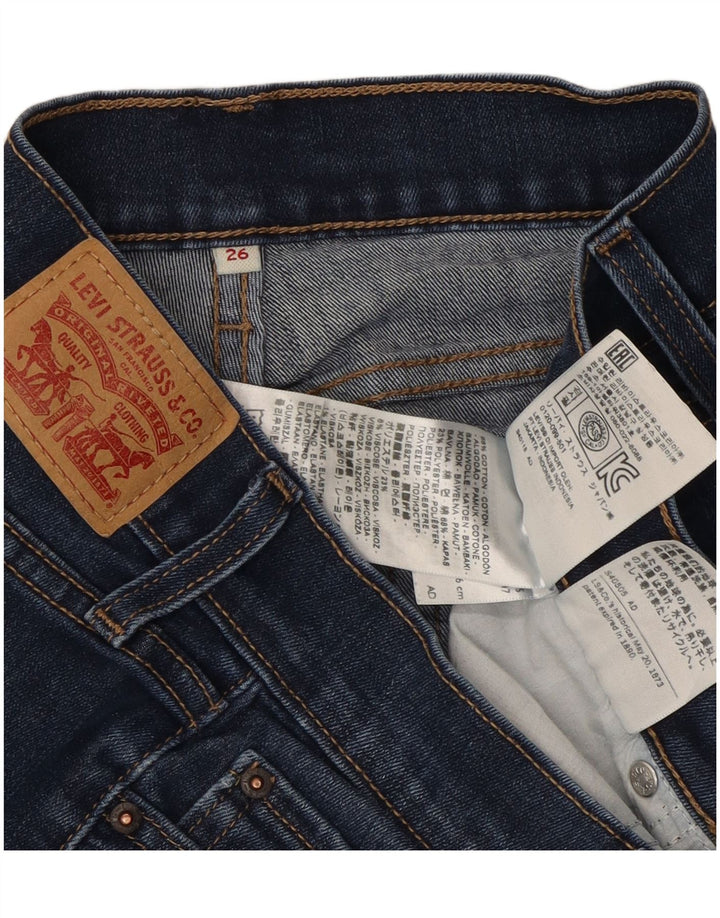 Pantaloni scurți din denim Levi's W26 Small Blue Bumbac