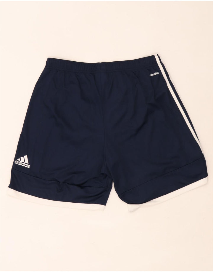 Pantaloni scurți sport pentru bărbați Adidas Climalite, mari, albastru, poliester