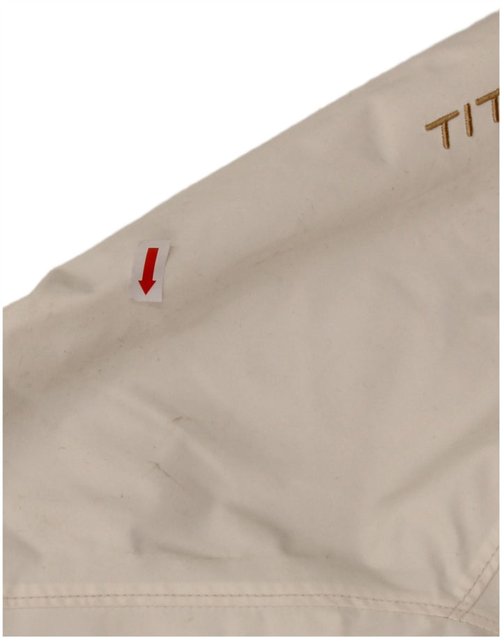 Jachetă de vânt pentru femei COLUMBIA Titanium UK 16, mare, alb, color block