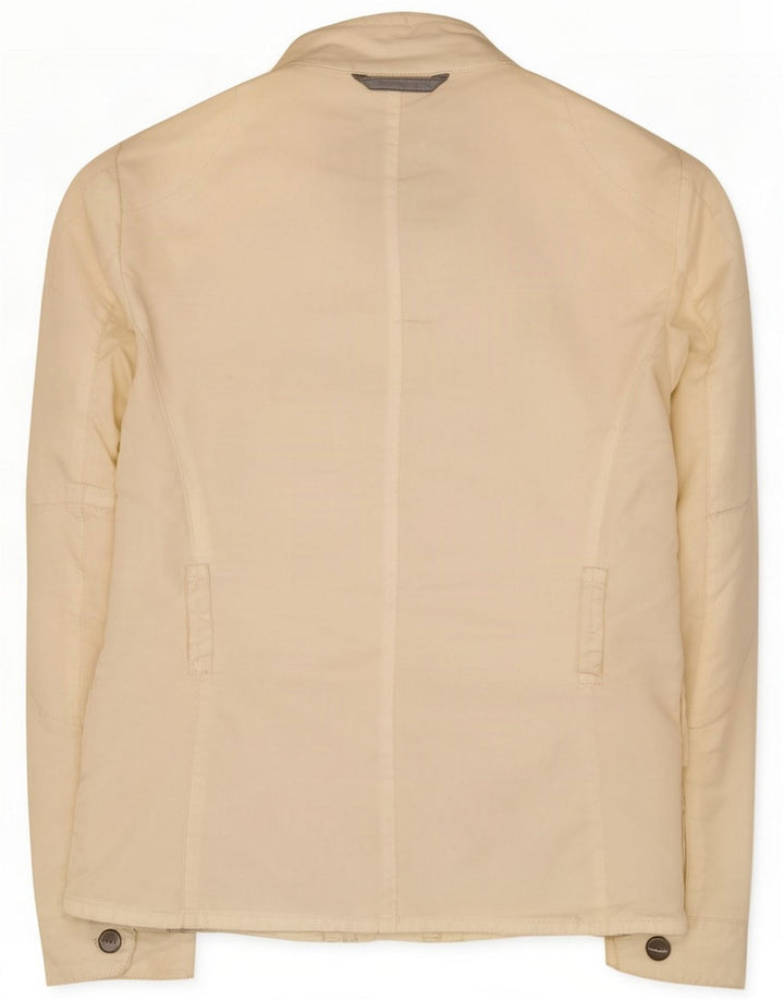 Brema Femei Graphic Utility Jacket IT 40 Small White Polyamide