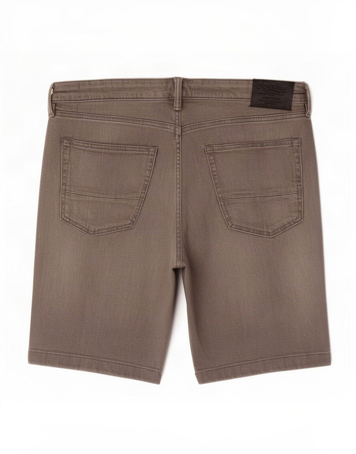 Pantaloni scurți din denim pentru bărbați Marks & Spencer W36, bumbac gri mare