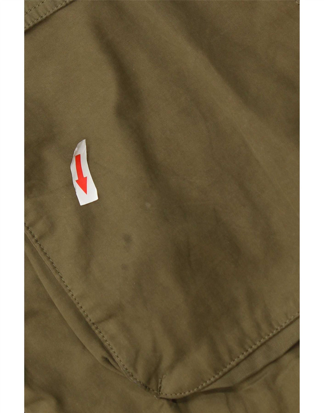 Jachetă Parka cu glugă pentru femei Marks & Spencer UK 18 XL Kaki Poliester