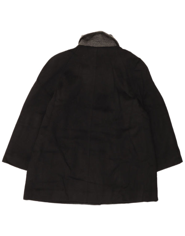 LONDON FOG Palton pentru femei US 18 2XL Lână neagră