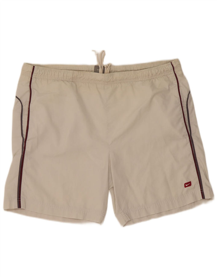 Pantaloni scurți de înot Nike pentru bărbați UK 42/44 Large White