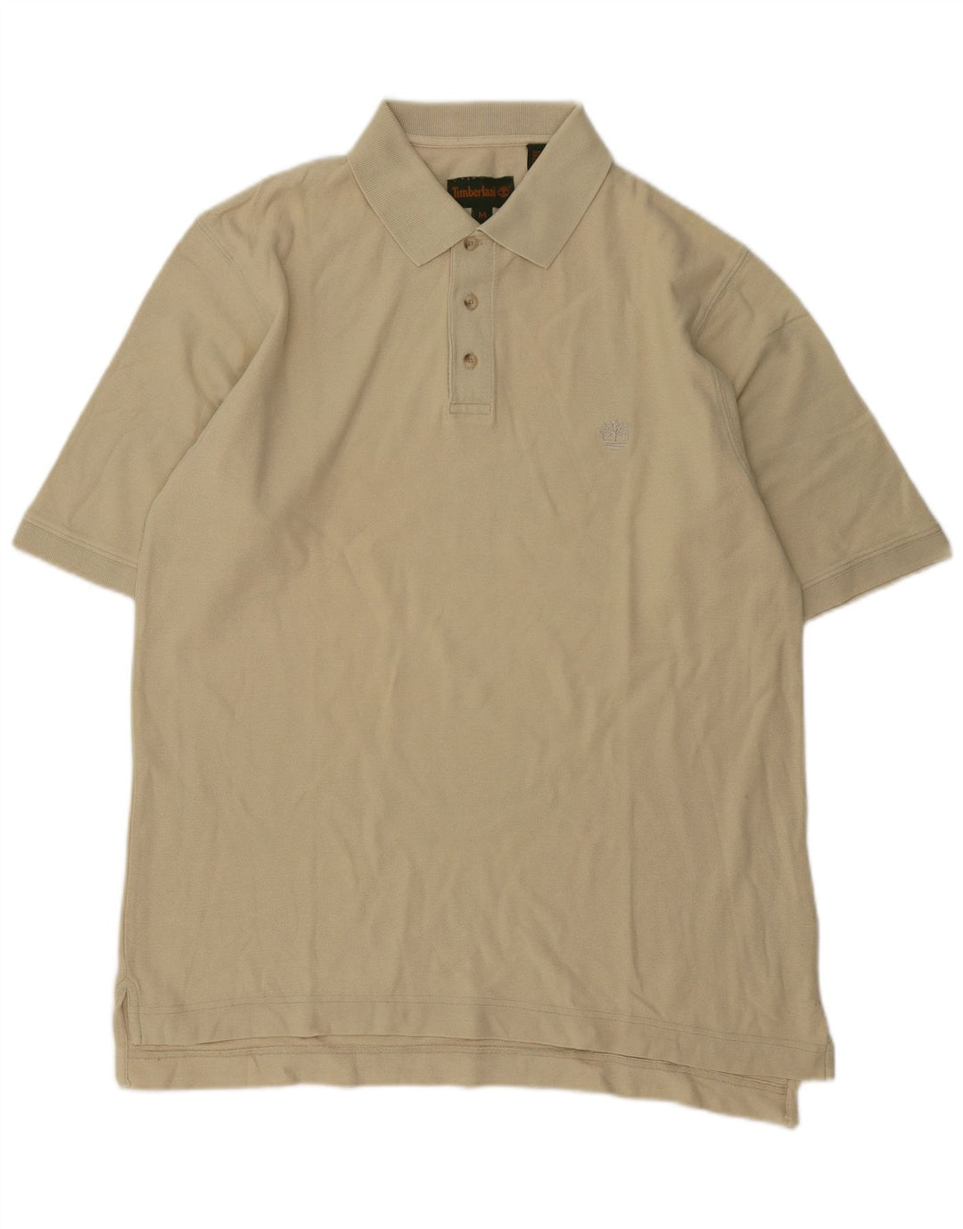 Tricou polo pentru bărbați Timberland, bumbac alb, mediu