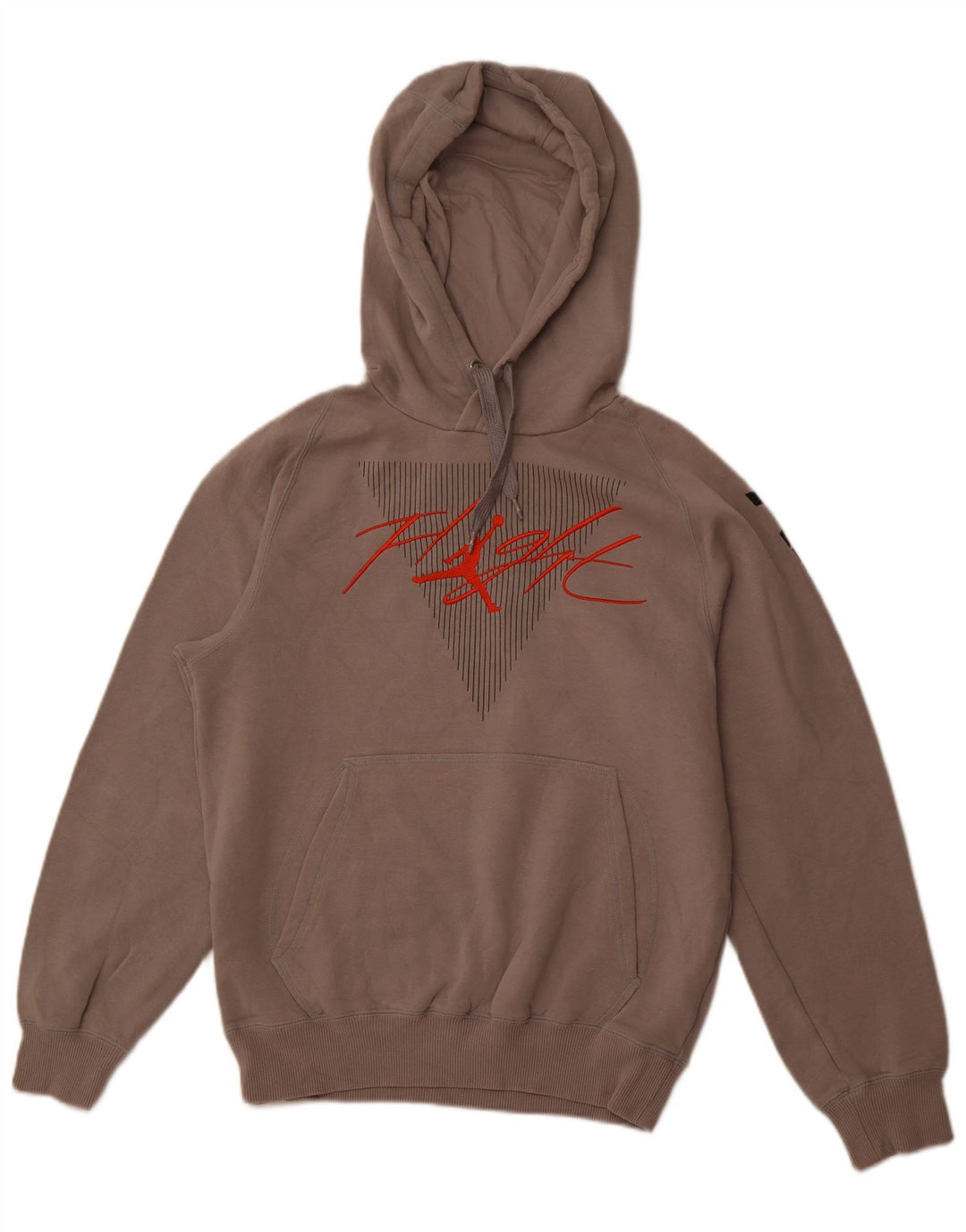 JORDAN Pulover cu glugă cu grafică pentru bărbați, bumbac, gri mic