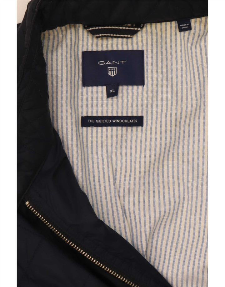 Jachetă matlasată Gant pentru bărbați UK 42 XL bleumarin Poliamidă